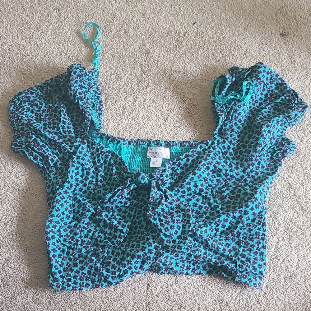 Bond of gypsies crop top